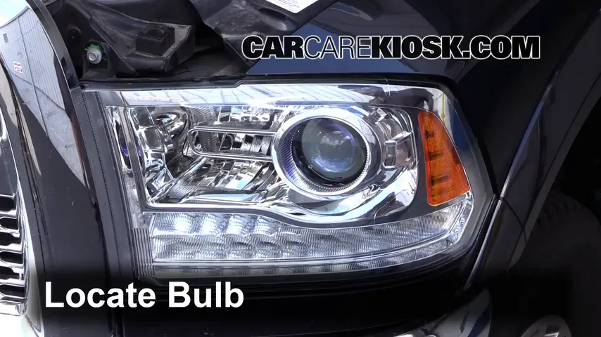 2015 Ram 2500 Laramie 6.7L 6 Cyl. Turbo Diesel Crew Cab Pickup (4 Door) Lights Headlight (replace bulb)